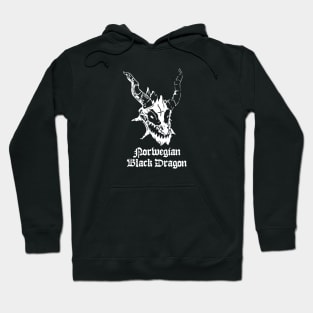 Norwegian Black Dragon DnD Metal Hoodie